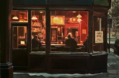 Happy Hour 4-6, Oil Painting