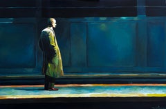 Comment faire venir le train plus vite, peinture à l'huile