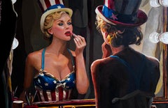 Independence Night, Oil Painting