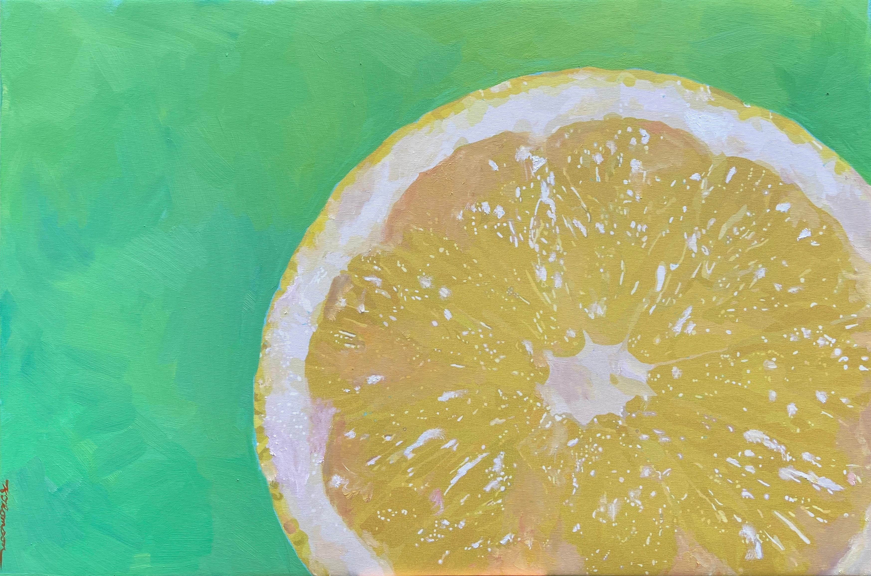 Lemon/Lime, Oil Painting - Art by Keith Thomson