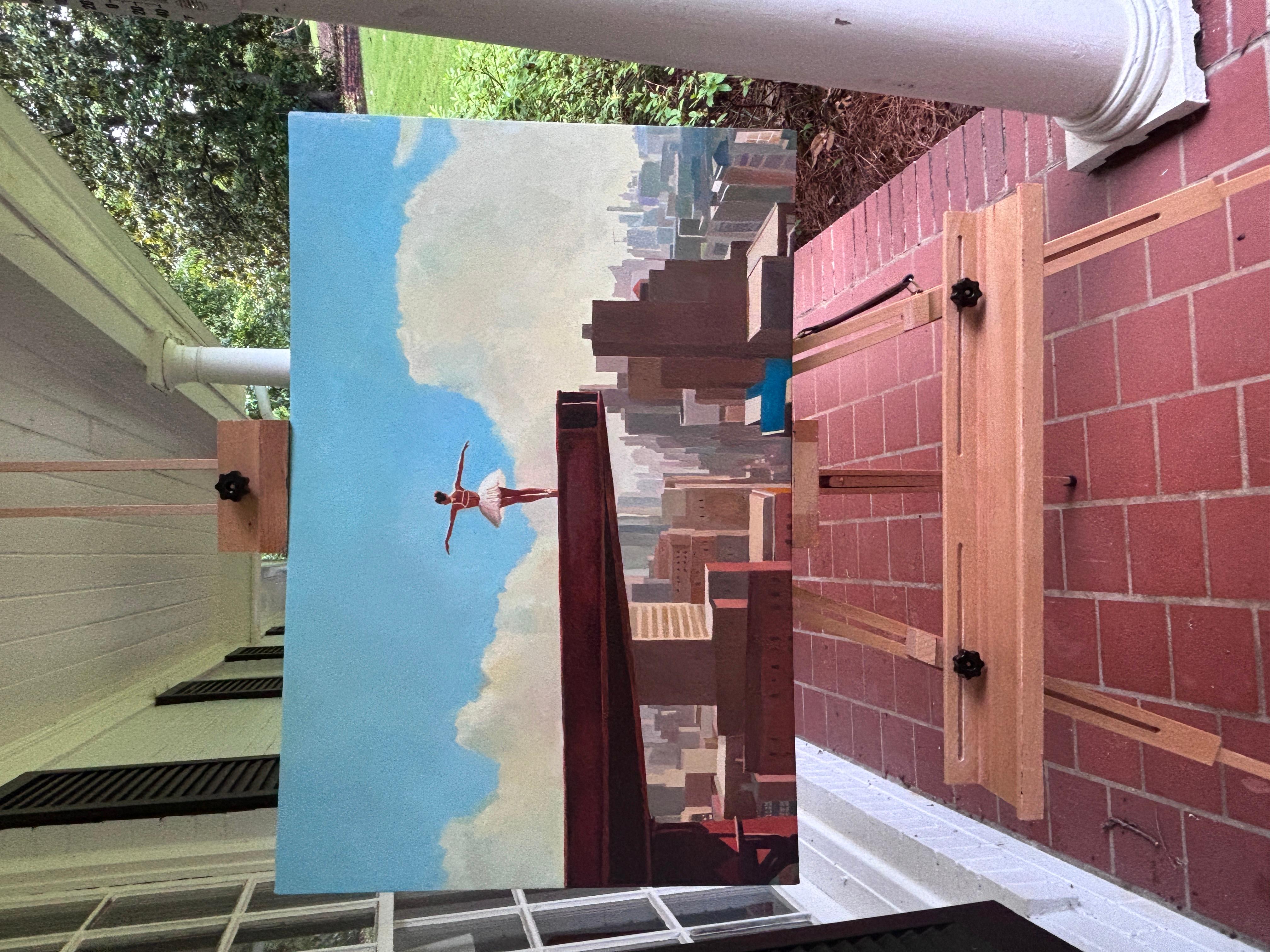 Stahl, Ölgemälde (Pop-Art), Painting, von Keith Thomson