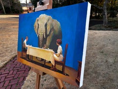 El Cliché, Pintura al óleo