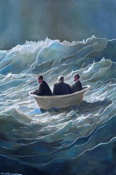The Tub, Oil Painting