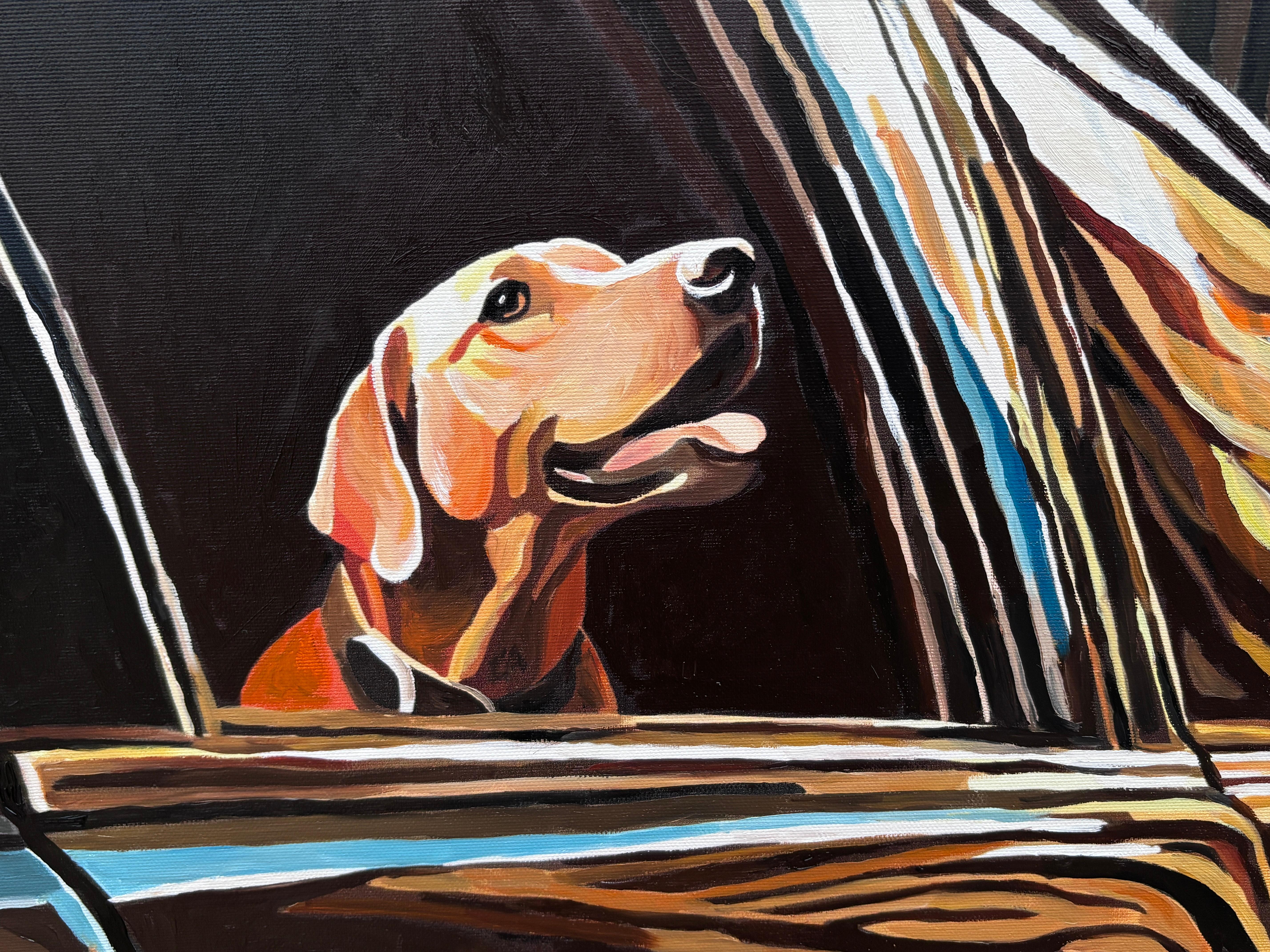 Top Dog, Oil Painting For Sale 1