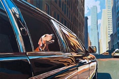 Top Dog, peinture à l'huile