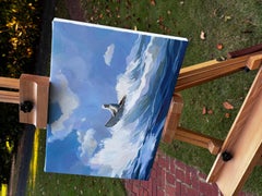 Barbablanca, Pintura al óleo