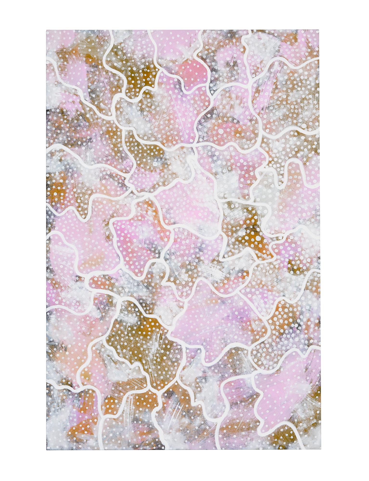 Keith Wikmunea
Piintal - Apalech Saltpan Country, 2023
Earth pigment on linen
200cm x 131cm