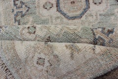 Keivan Woven Arts Afghan Khotan Runner with Geometric Design