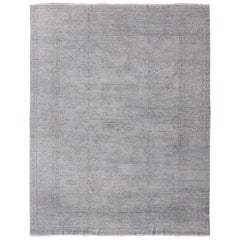 Tappeto Keivan Woven Arts Angora Oushak con texture antica e toni chiari 12'2 x 15'1