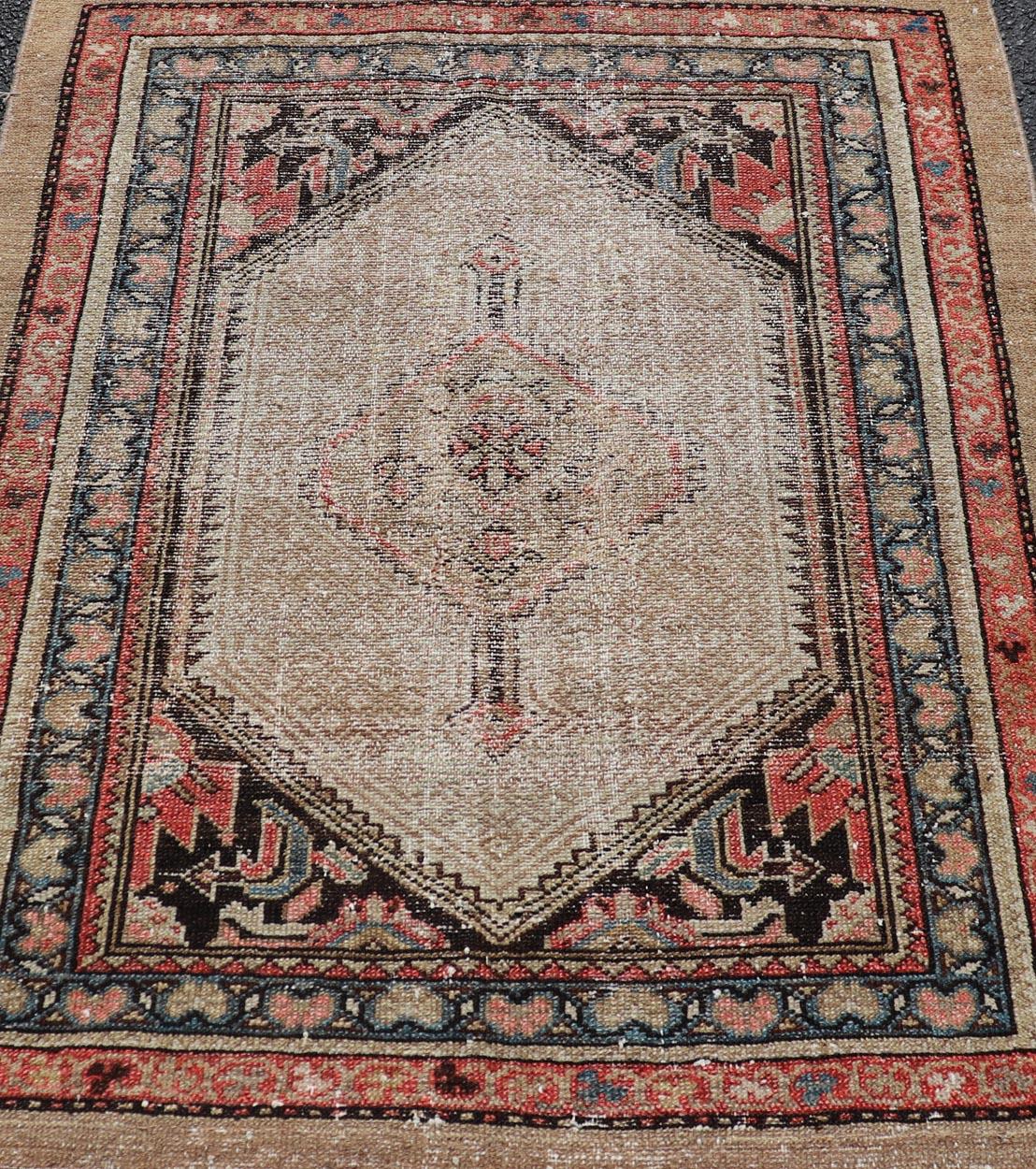 Keivan Woven Arts Arte Antiques 1900 Rug Serab Persan   3'2