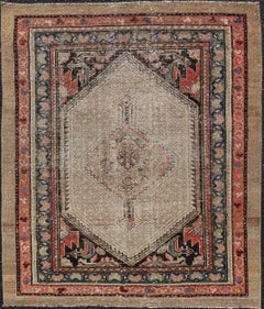 Keivan Woven Arts Arte Antiques 1900 Rug Serab Persan   3'2" x 3'10"