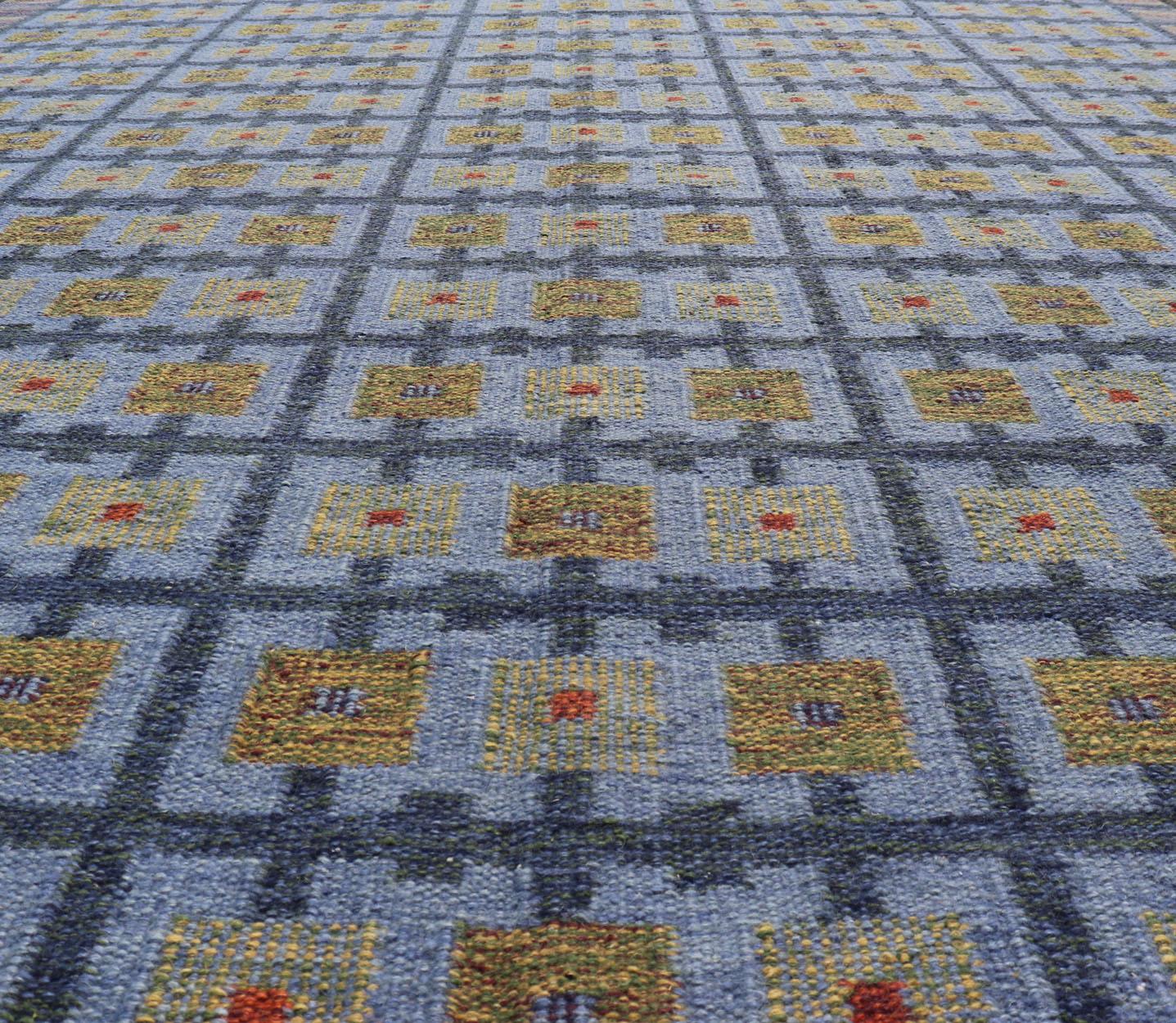Scandinavo moderno Tappeto Keivan Woven Arts grande e moderno The Modern Scandinavian/One Geometric Design in vendita
