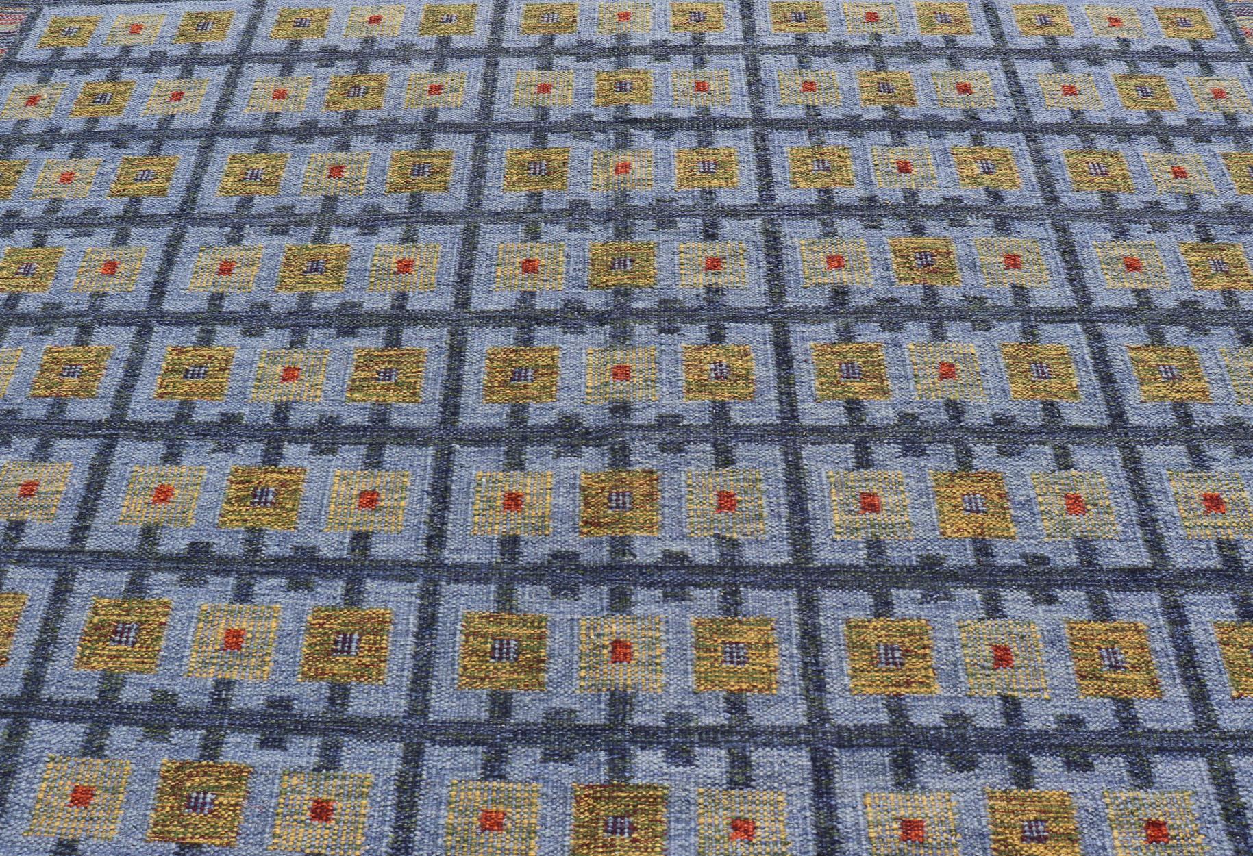 Lana Tappeto Keivan Woven Arts grande e moderno The Modern Scandinavian/One Geometric Design in vendita