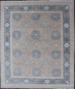 Keivan Woven Arts Modern Khotan in Wool  8'  x 9' 10  