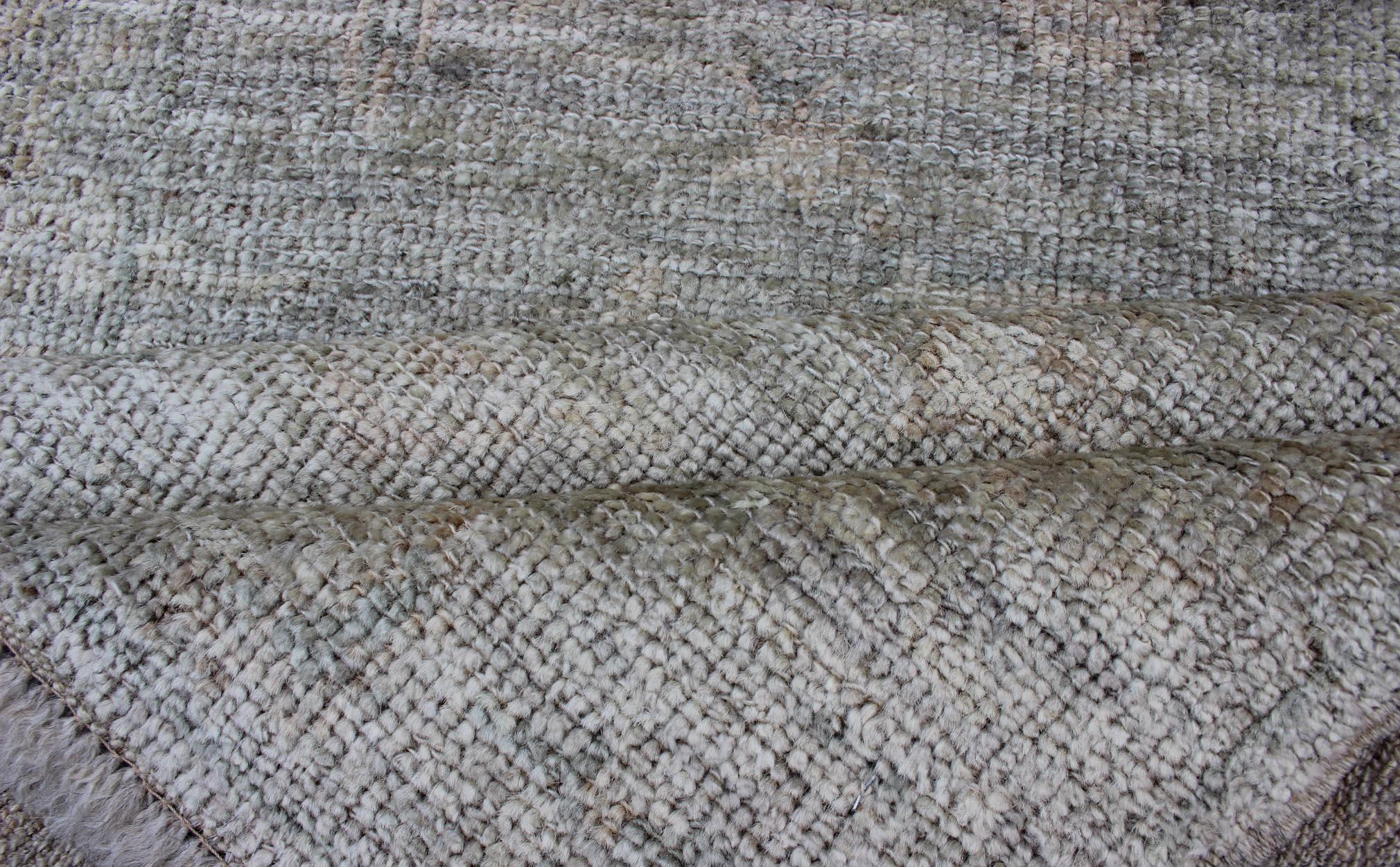 Tappeto Keivan Woven Arts in angora turca Oushak 2'10