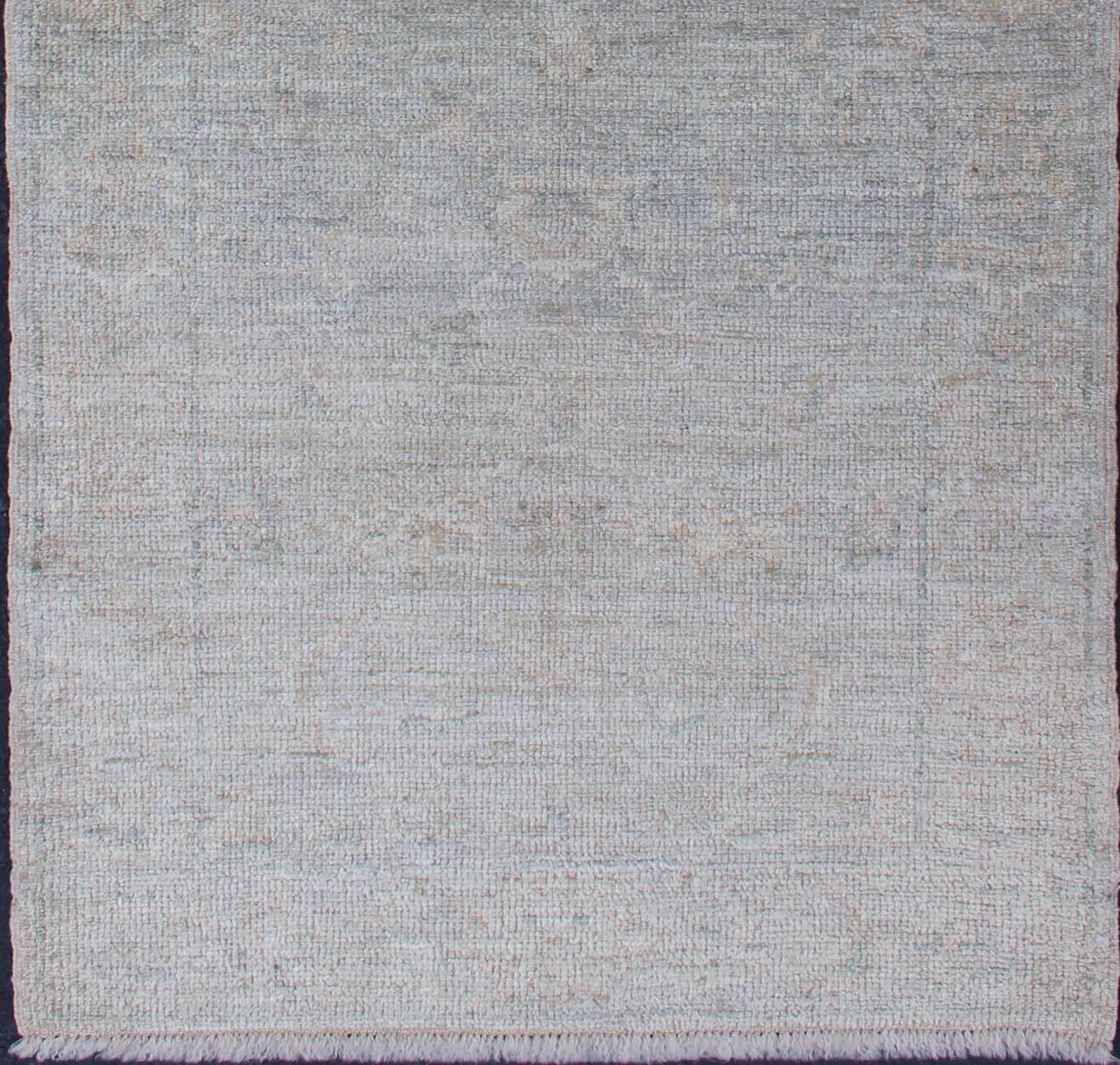 Tappeto Keivan Woven Arts in angora turca Oushak 2'10