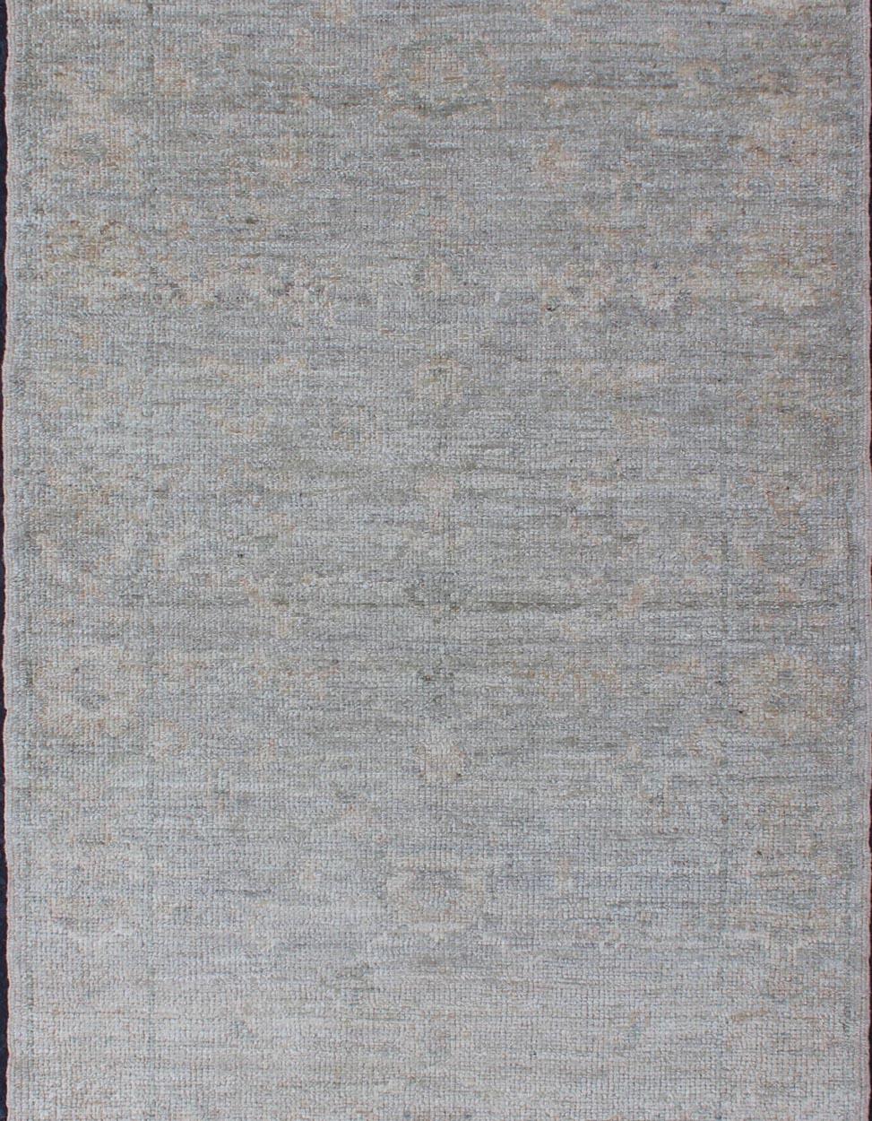 Tappeto Keivan Woven Arts in angora turca Oushak 2'10