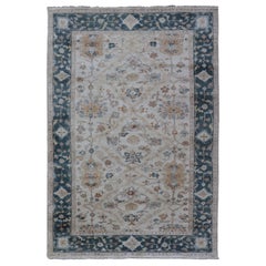 Keivan Woven Arts Tappeto in lana annodato a mano Oushak    5' 7x 8' 8