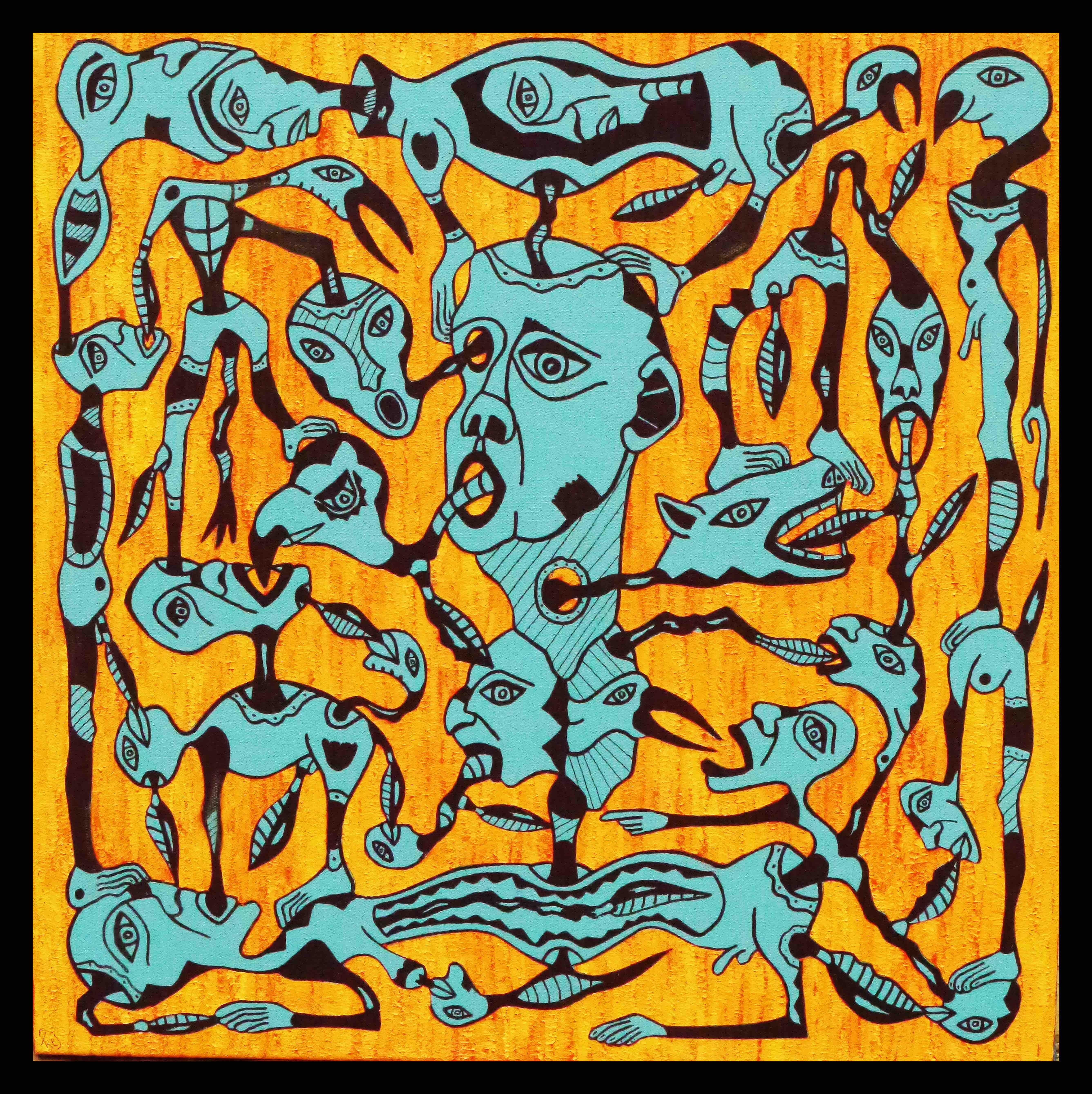Kej est un artiste français né en 1959 qui vit et travaille à Paris, en France. Il est considéré comme appartenant au mouvement de la Figuration Libre et de l'Outsider Art. Ses travaux sont référencés dans l'Akoun ainsi que dans l'expertise de
