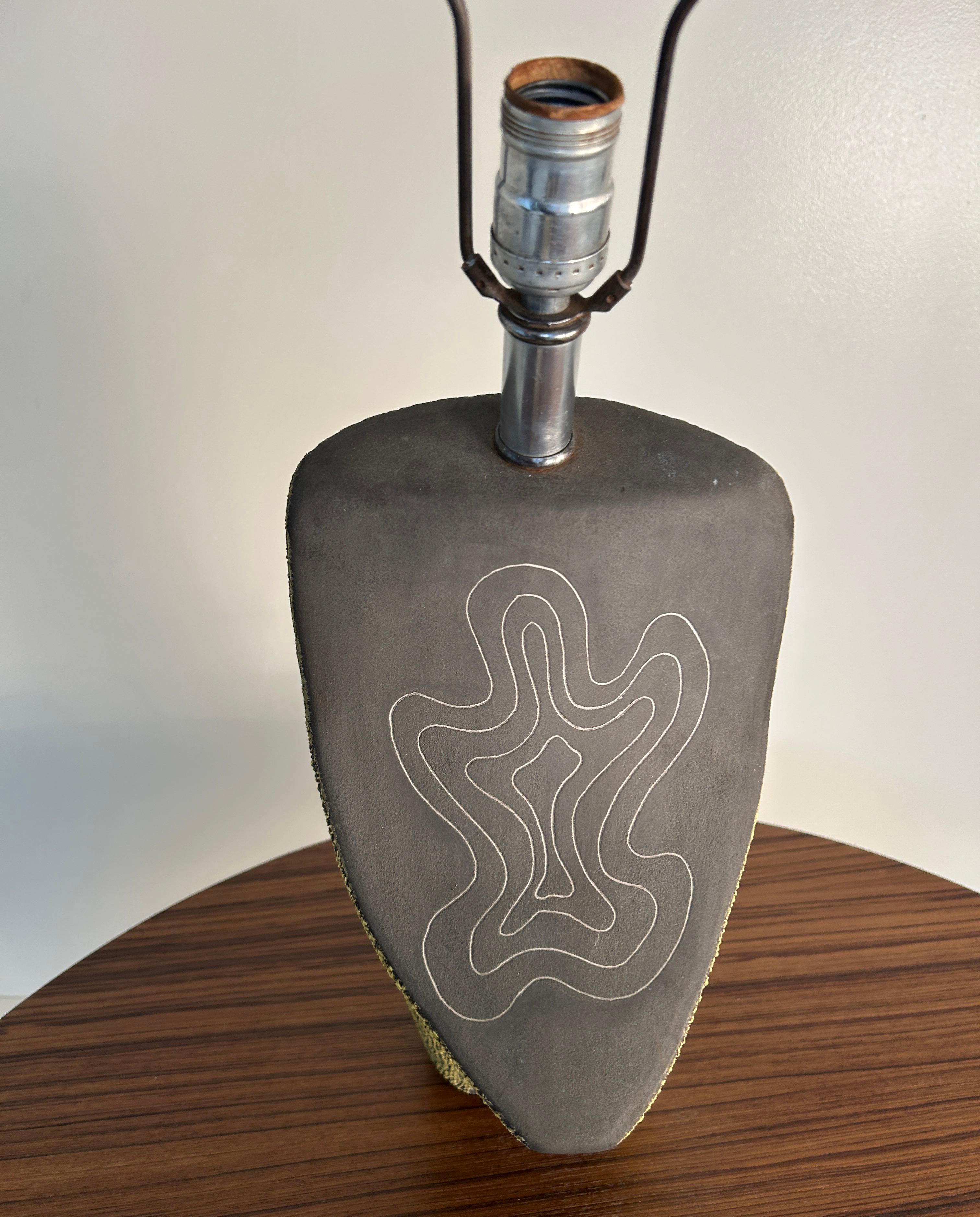 Kelby Table Lamp abstract design For Sale 5