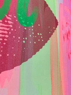 Monoprint Series 12, Unique Silkscreen on Fine Art Paper, 100 x 70 cm, 2021