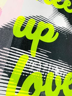 Monoprint Series 13, Unique Silkscreen on Fine Art Paper, 100 x 70 cm, 2021