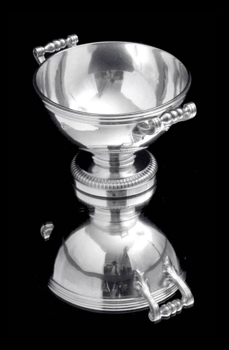 Keller - 8 Teile. Teeservice aus 950er Sterlingsilber in Museumsqualität, Louis XVI.-Stil, 19. Jahrhundert im Angebot 13
