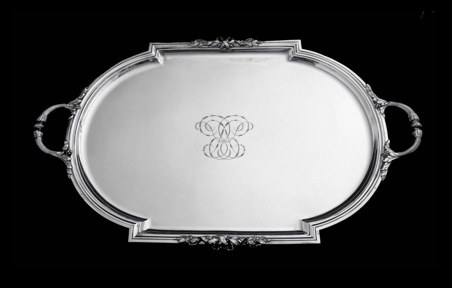 Keller - 8pc. Louis XVI 19th Century 950 Sterling Silver Tea Set, Museum Quality For Sale 14