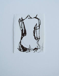 Ink #8, Petite Ink on Paper Nude
