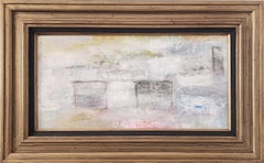 Almost Touching (Gestural Abstract, Whitewash, Pastel, ~40% OFF LIST PRICE)