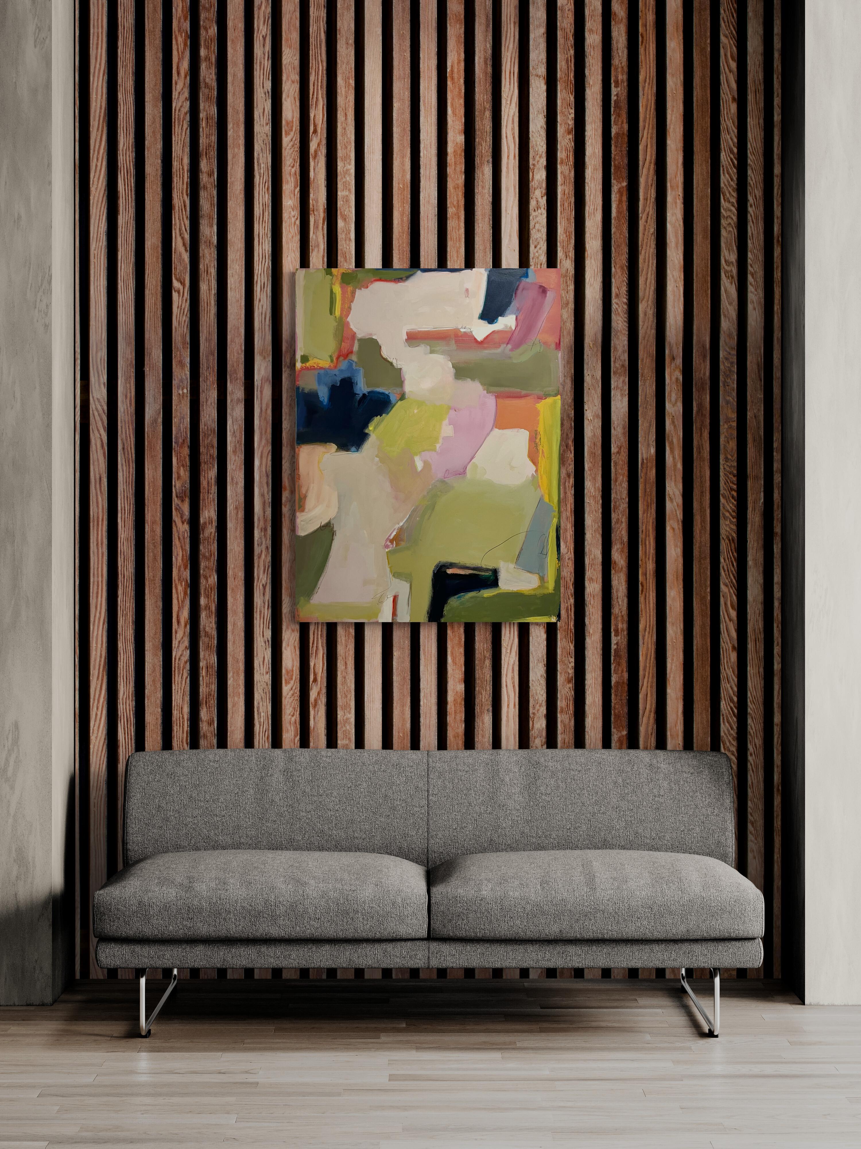 Kelley Carman
Daily News (Abstract, Gestural, Navy, Pink, Green)
Acrylic and Oil Stick
Year: 2023
Size: 40x30x1.5in
Signed
COA provided 
Ref.: 924802-2044

Tags: Abstract, Gestural, Navy, Pink, Green   

-----

Kelley Carman currently splits her