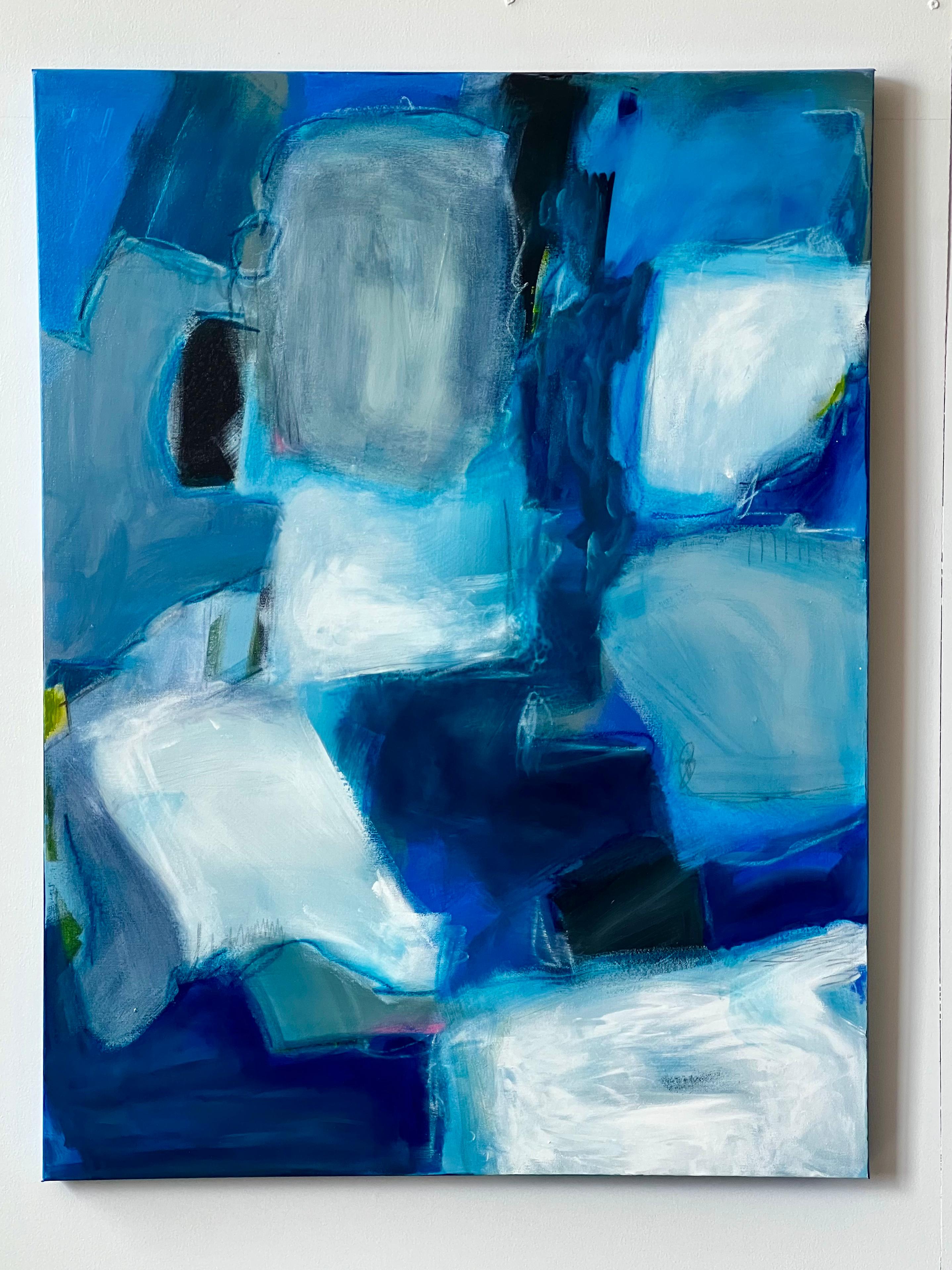 Kelley Carman
Deep Thoughts (Abstract, Blues, Blue Hues, Light Blue, Navy Blue, Glowing)
Acrylic and Oil Stick
Year: 2023
Size: 40x30x1.5in
Signed
COA provided 
Ref.: 924802-2041

Tags: Abstract, Blues, Blue Hues, Light Blue, Navy Blue, Glowing  
