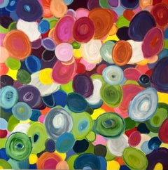 Running in Circles (Abstract, Pattern, Red, Green, Blue, Orange, Yellow)