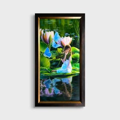 Un quadro realista magico, "Dopo la pioggia".