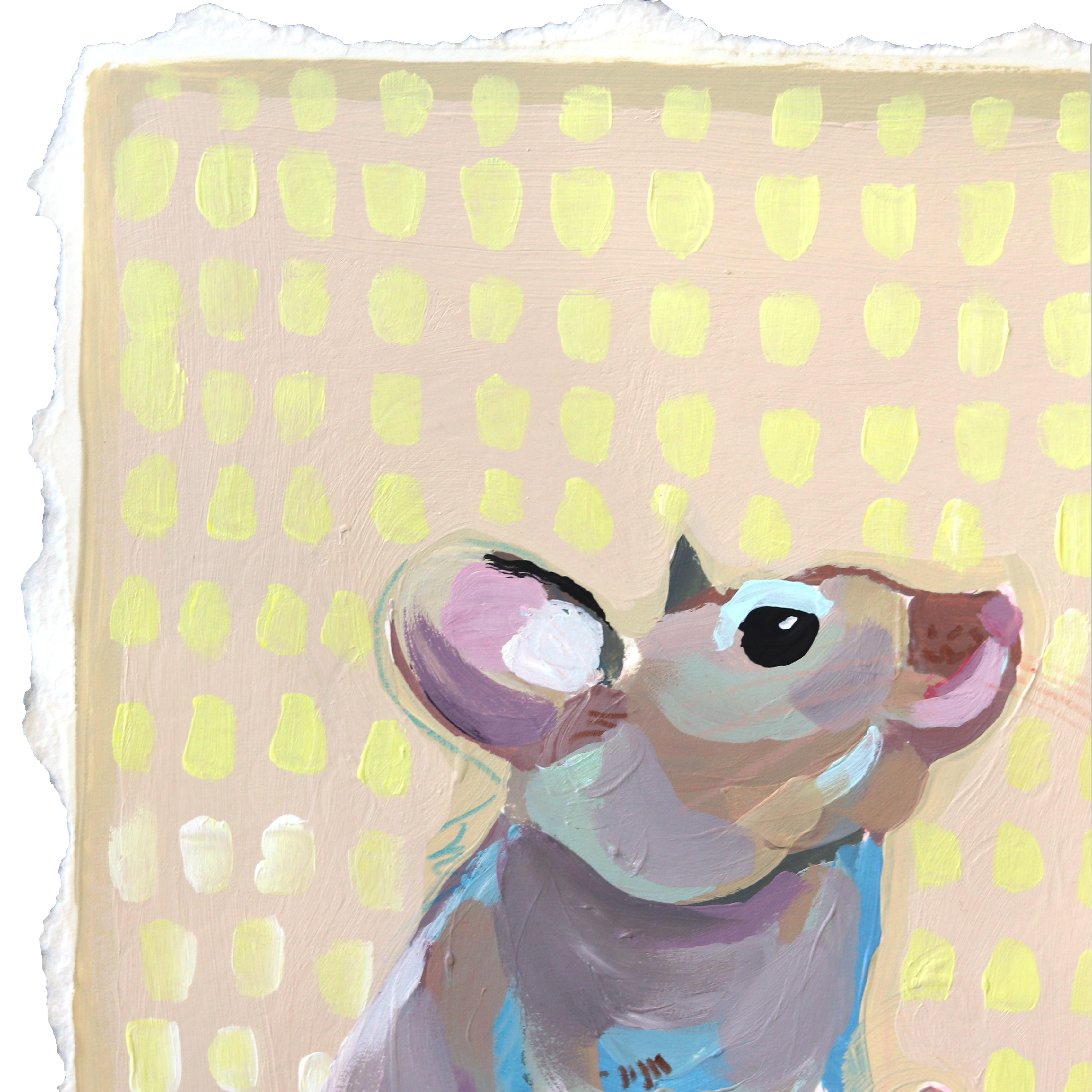 La artista Kellie Newsome, residente en Columbus, Georgia, está especializada en retratos de animales dinámicos y expresivos que irradian vitalidad y personalidad. Su estilo único combina formas abstractas y paletas de colores vibrantes, captando la