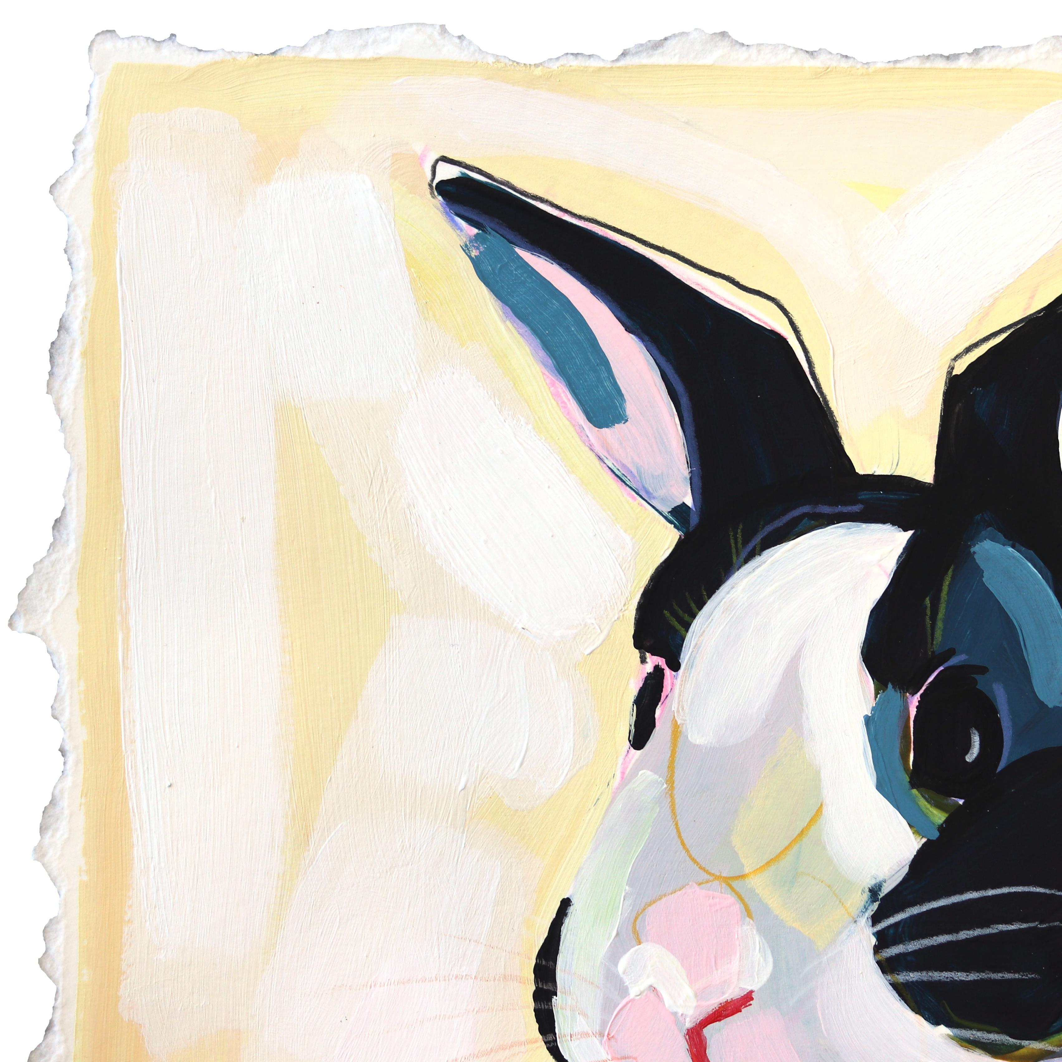 L'artiste Kellie Newsome, basée à Columbus, en Géorgie, est spécialisée dans les portraits d'animaux dynamiques et expressifs qui rayonnent de vitalité et de personnalité. Son style unique combine des formes abstraites et des palettes de couleurs