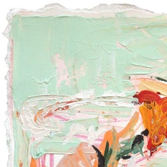 Drinks For Two - Original Abstract Cocktail Still Life Acrylic Artwork on Paper