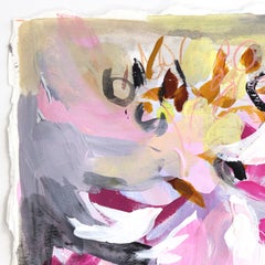 Hat Party - Colorful Floral Impressionist Painting