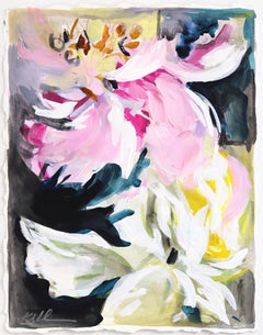 Hat Party - Pittura impressionista floreale colorata