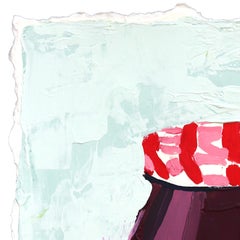 Jelly Time - Food Condiment Still Life Color Drenched Mixed Media Artwork