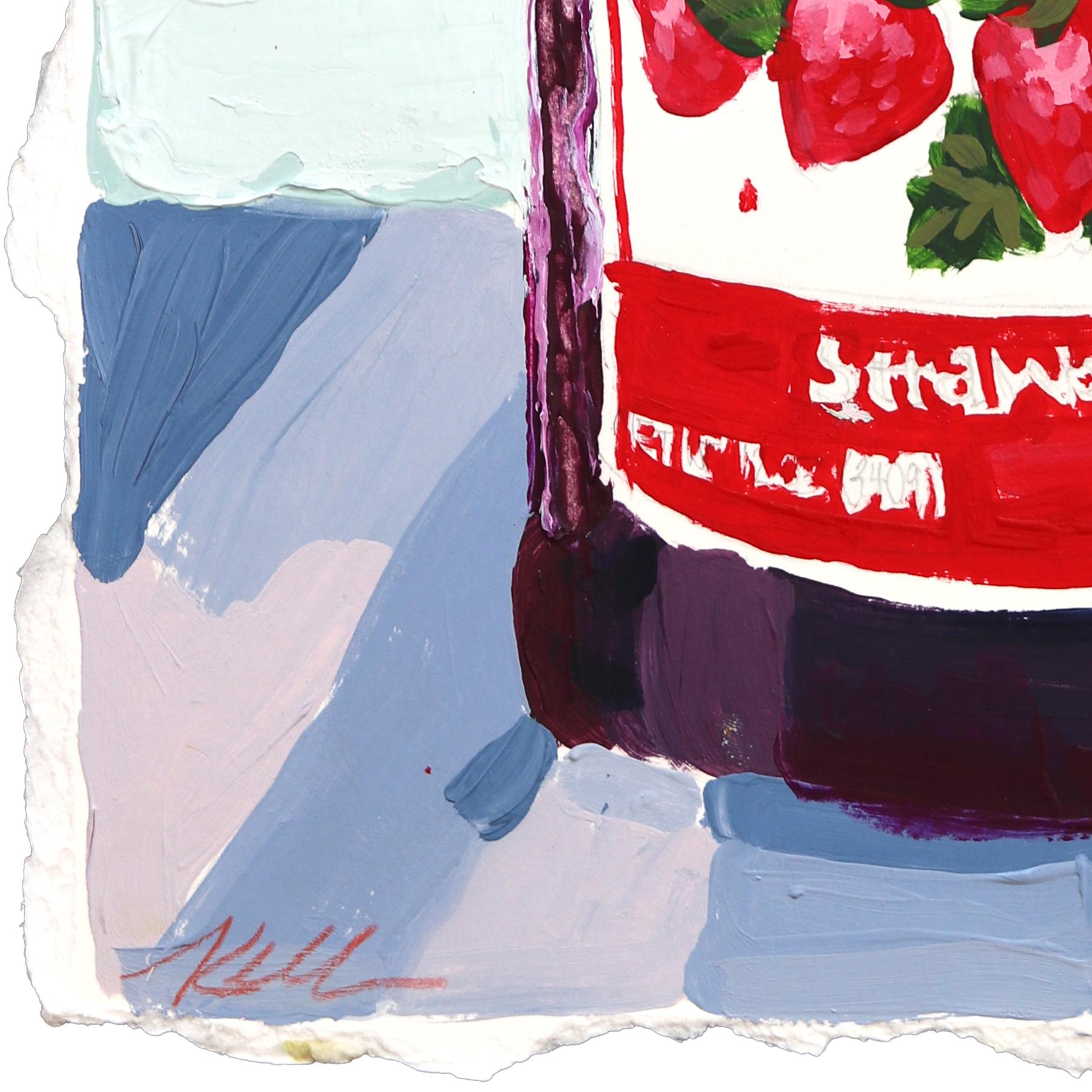 Jelly Time - Lebensmittel Gewürz Stillleben Farbe getränkt Mixed Media Kunstwerk im Angebot 1