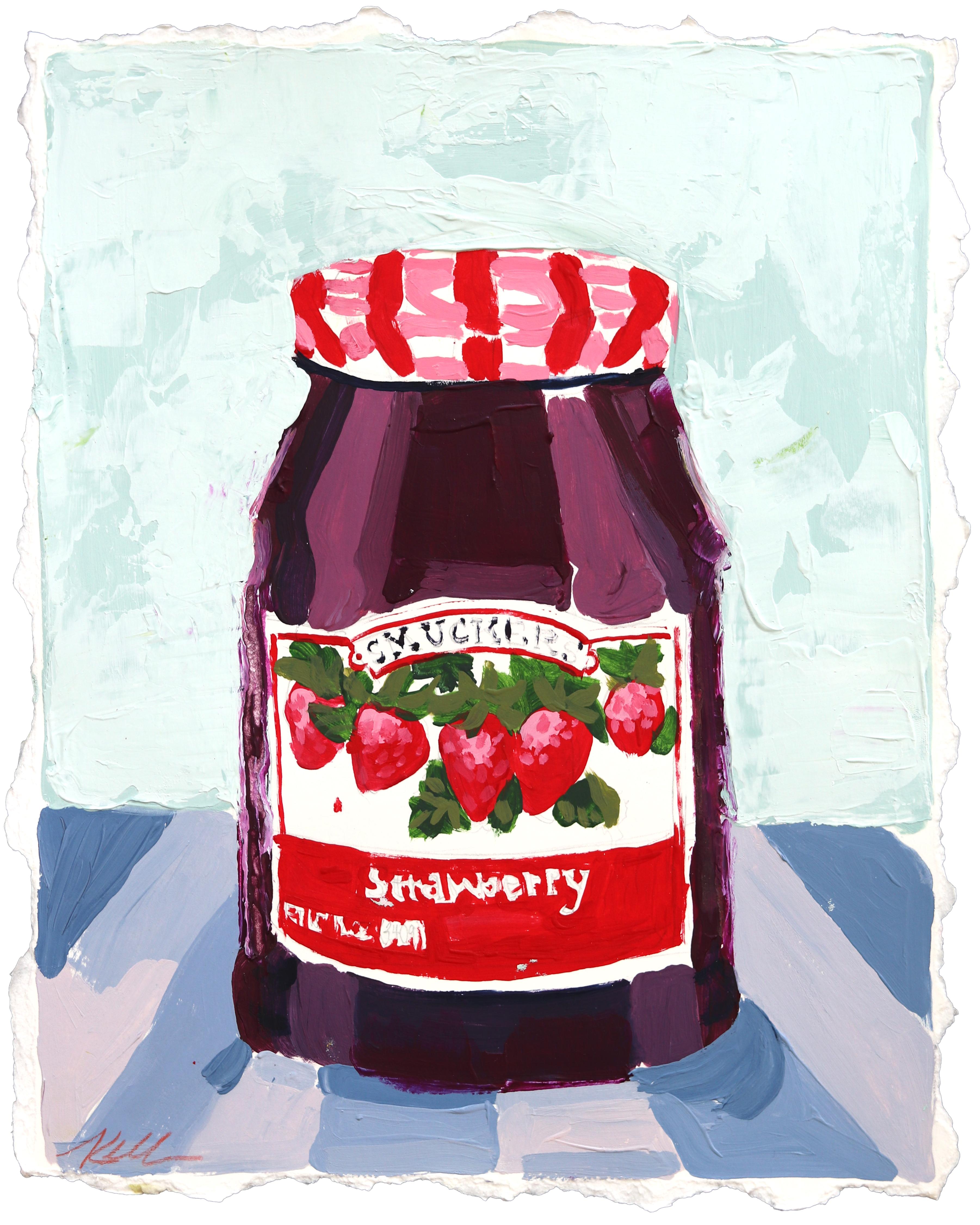 Jelly Time - Lebensmittel Gewürz Stillleben Farbe getränkt Mixed Media Kunstwerk