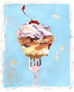 Let's Celebrate - Original Abstract Sweet Treat Dessert Food Still Life Artwork