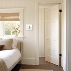 Piccola dolce volpe - Pittura astratta di animali su carta incorniciata