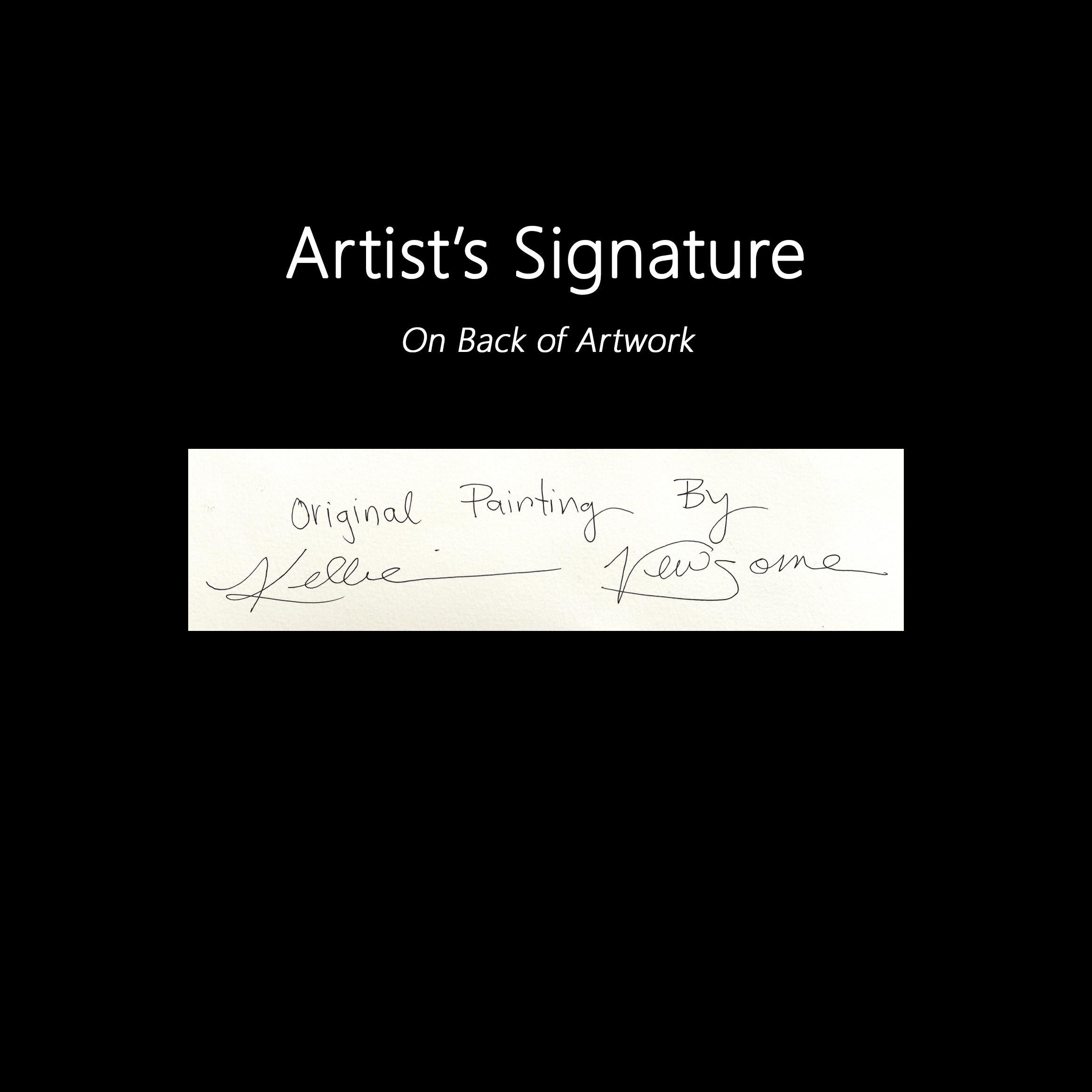 Maine Lobster - Meeresfrüchte Stillleben Farbe Drenching Mixed Media Painting auf Papier im Angebot 3