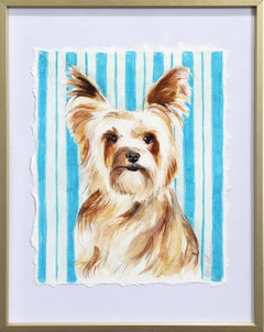 Picture of Loyalty - Dog Portrait Painting on Paper