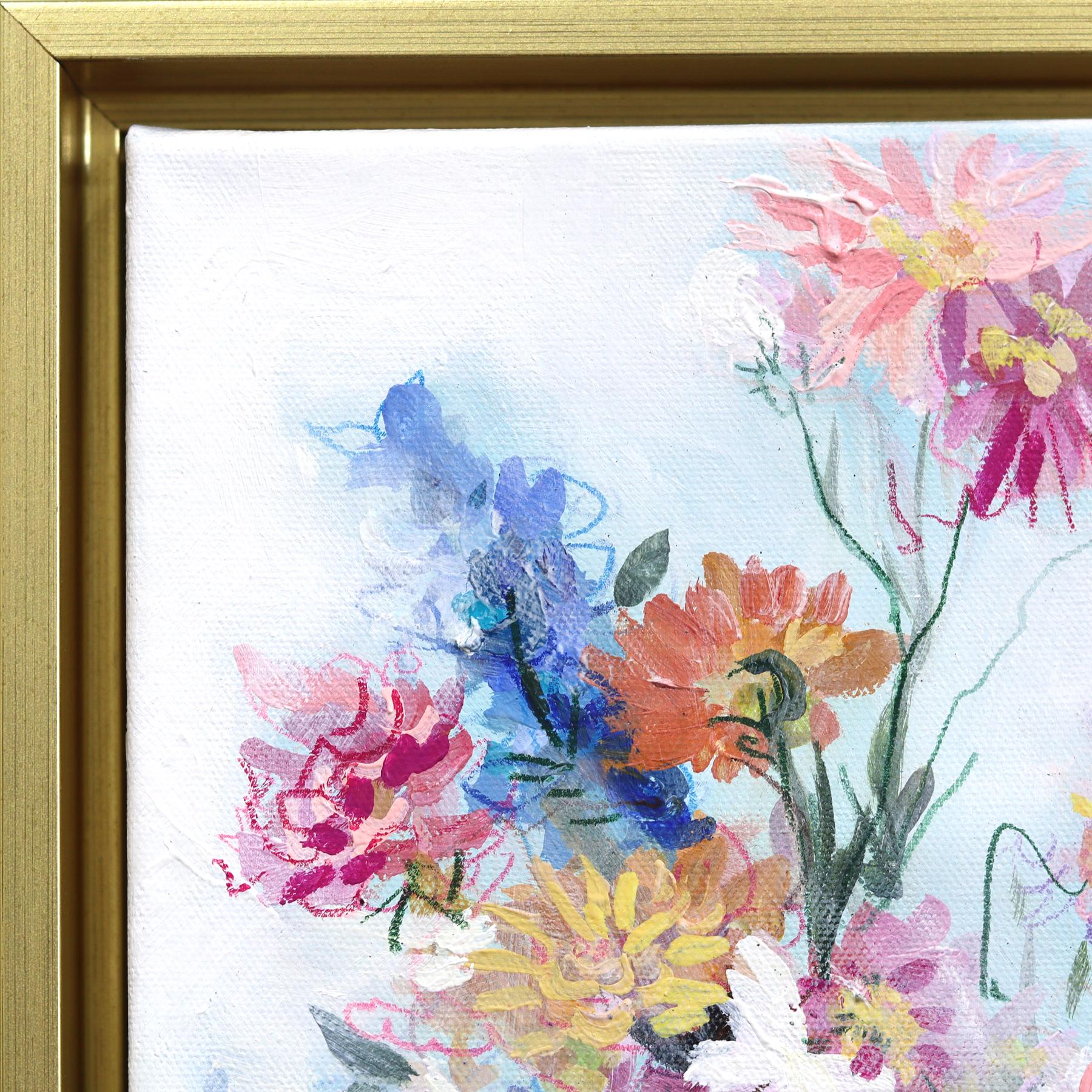 Dynamische und abstrakte Stillleben sind die Spezialität der in Georgia lebenden Künstlerin Kellie Newsome. Ihre Arbeiten zeichnen sich durch einen lockeren und ausdrucksstarken Stil aus, der die Linienstruktur betont und die Details hervorhebt.