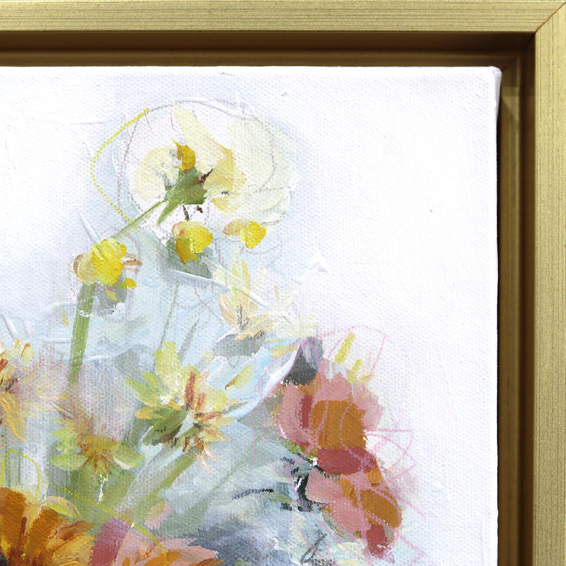 Dynamische und abstrakte Stillleben sind die Spezialität der in Georgia lebenden Künstlerin Kellie Newsome. Ihre Arbeiten zeichnen sich durch einen lockeren und ausdrucksstarken Stil aus, der die Linienstruktur betont und die Details hervorhebt.