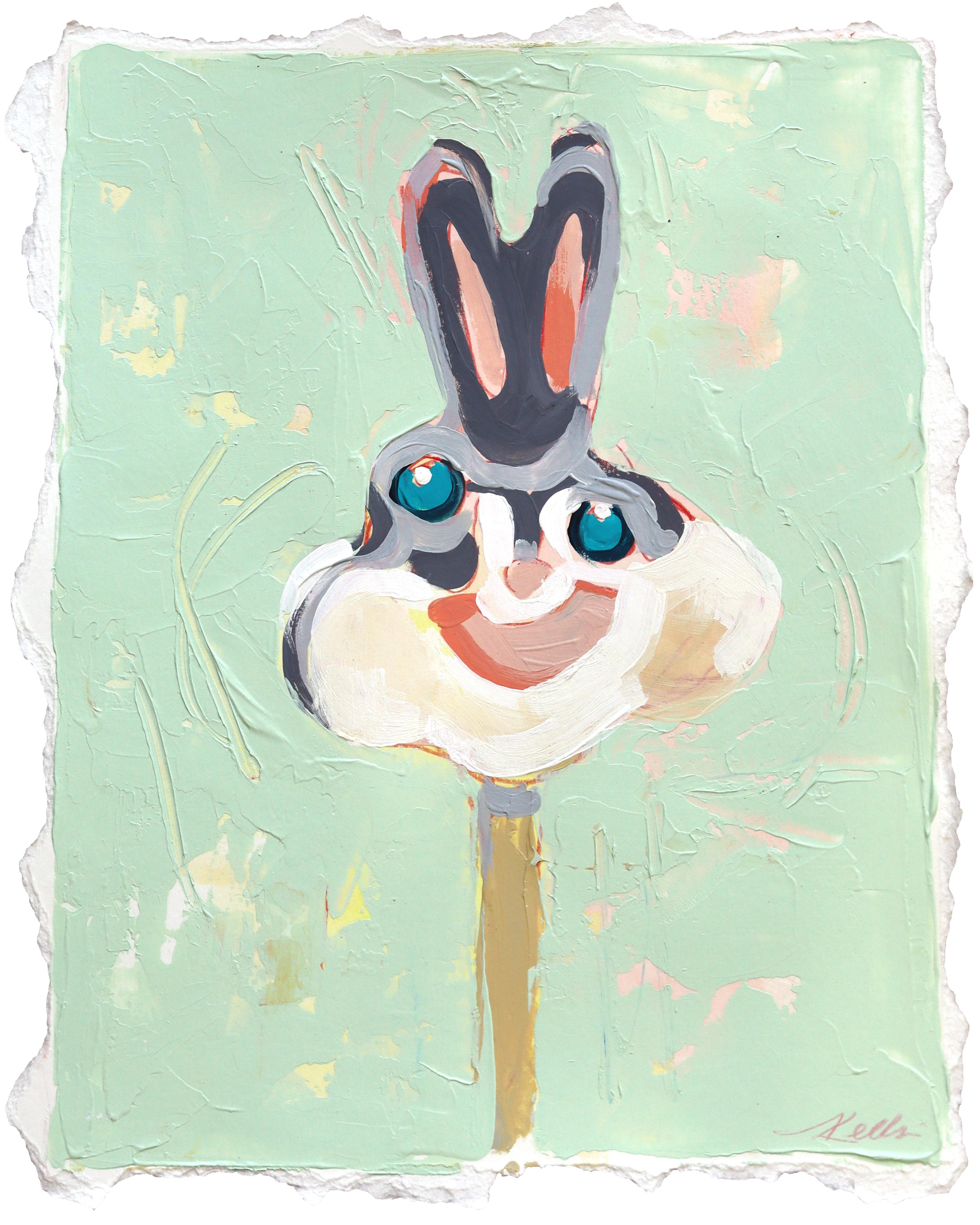 Yummy Bunny - Original Abstract Sweet Treat Dessert Food Still Life Artwork