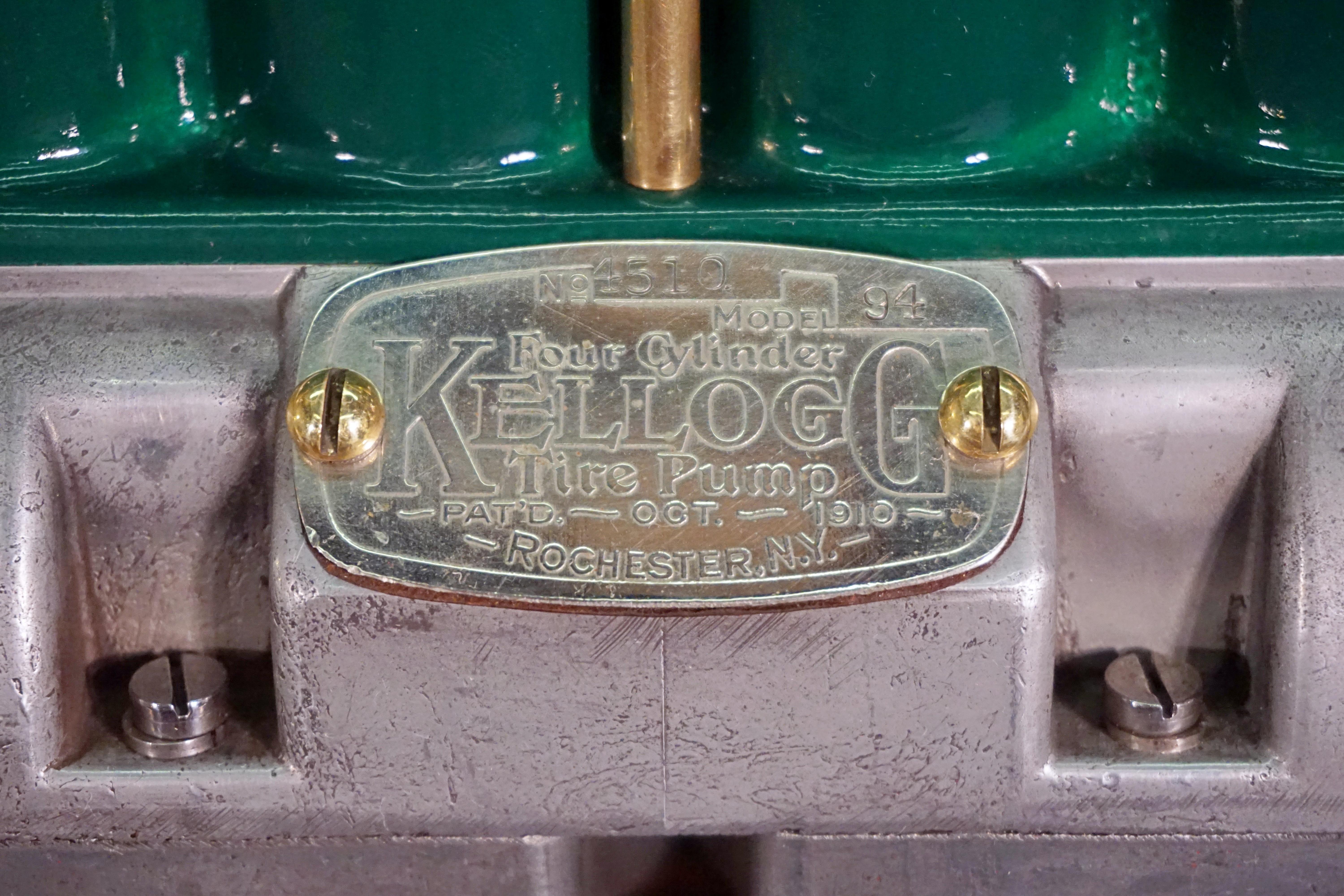 American Kelloge 1910 Tire Pump